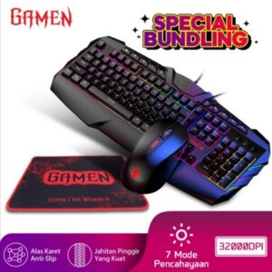 Bundling Station Professional Gamen with 1 free mousepad gaming